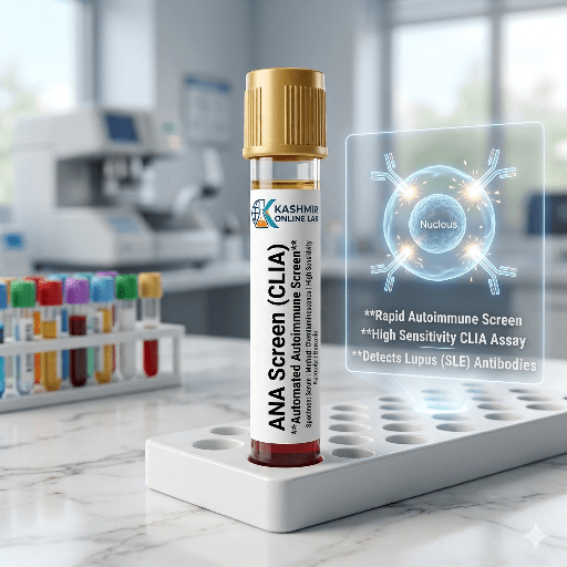 Anti-Nuclear Antibody (ANA) Screen by CLIA 8 406683