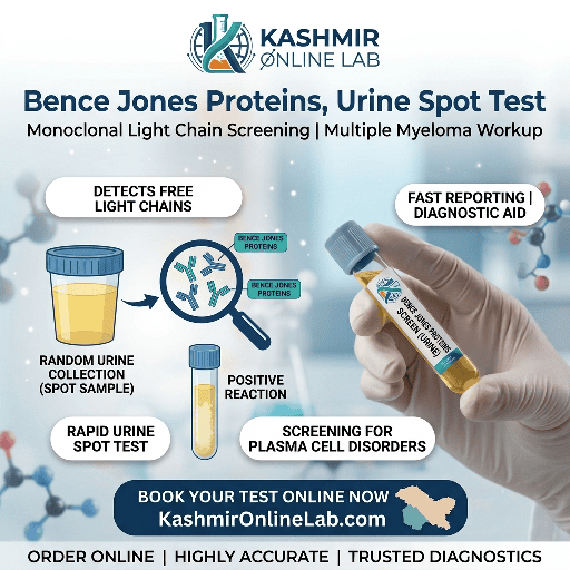 Bence Jones Proteins Urine Spot 32 417613