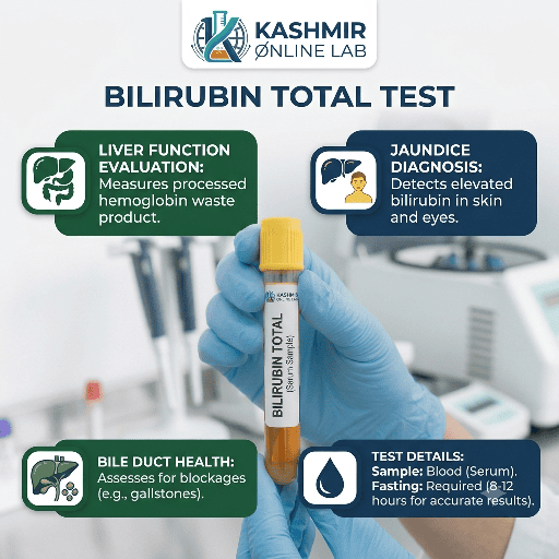 Bilirubin Total Test, Serum 38 417631