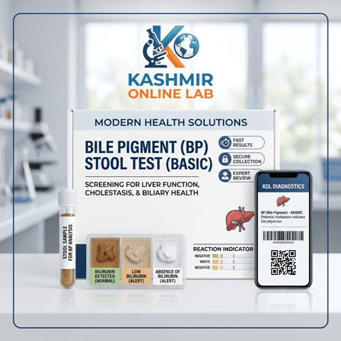 Bile Pigment (BP) Stool Test (Basic) 1 Bile Pigment (BP) Stool Test (Basic)