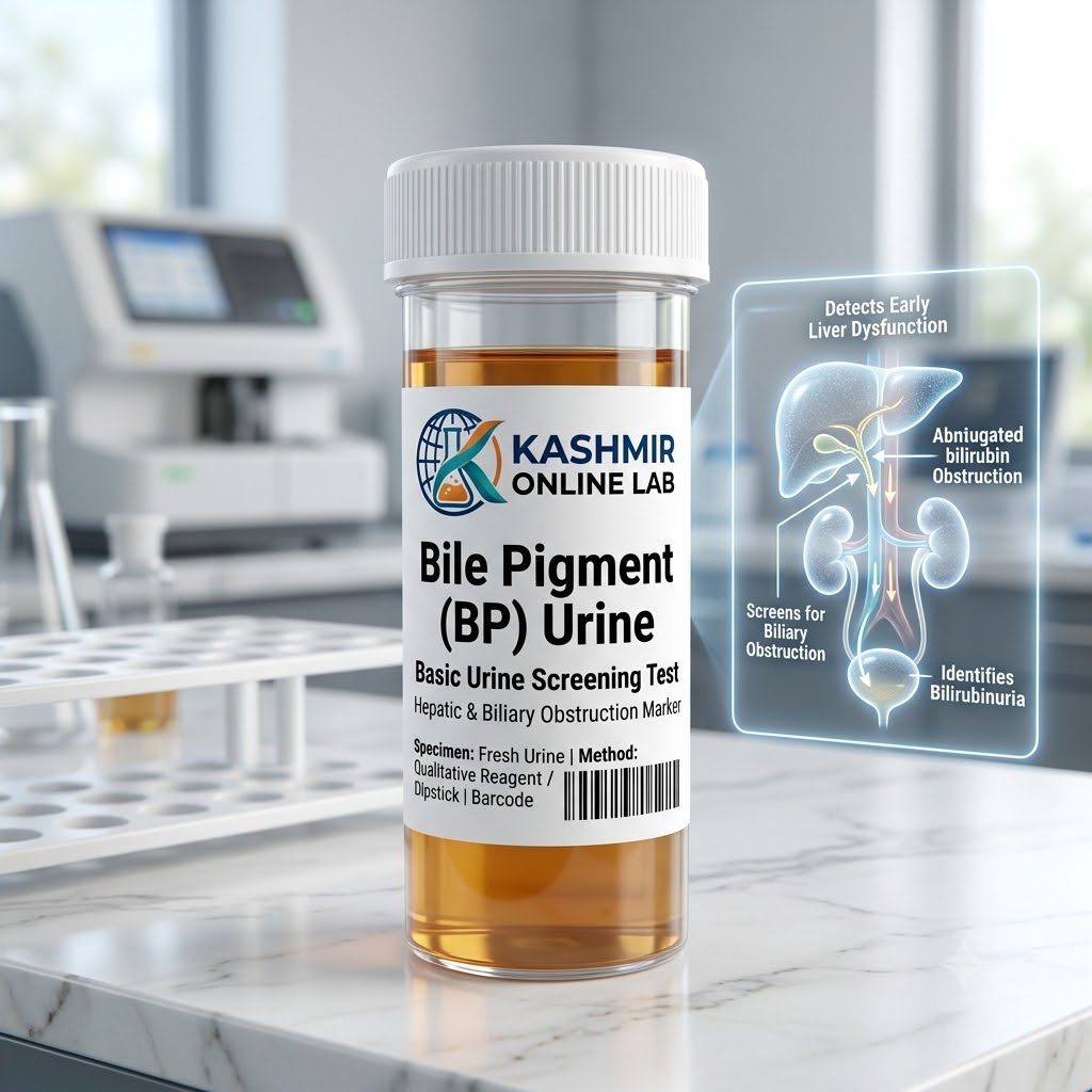 Bile Pigment (BP) Urine – Urine Test (Basic) 7 Bile Pigment Urine Test