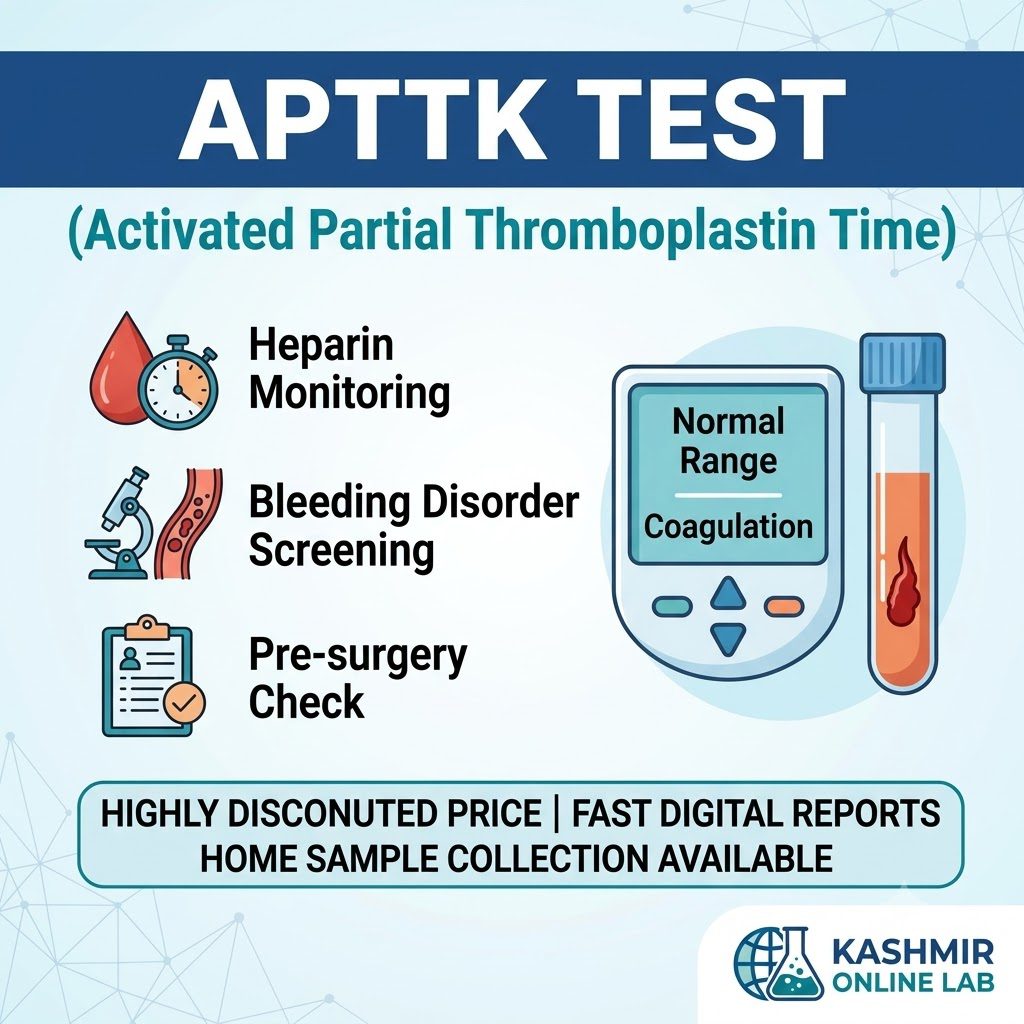 Activated Partial Thromboplastin Time (APTTK) 1 Activated Partial Thromboplastin Time (APTTK)