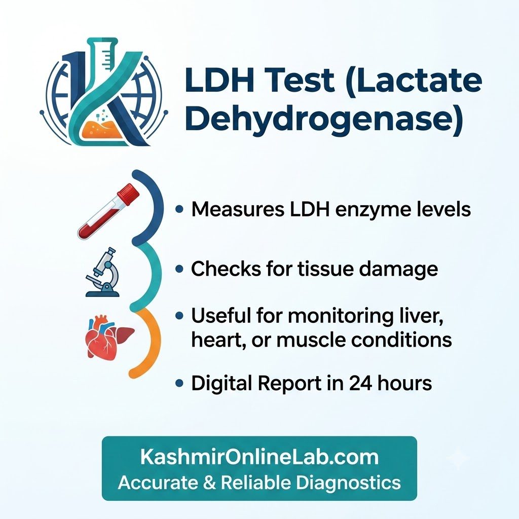 Lactate Dehydrogenase (LDH) Test 1 Lactate Dehydrogenase (LDH) Test