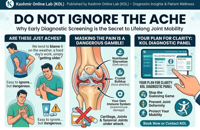 Do Not Ignore the Ache: Why Early Diagnostic Screening is the Secret to Lifelong Joint Mobility Do Not Ignore the Ache: Why Early Diagnostic Screening is the Secret to Lifelong Joint Mobility