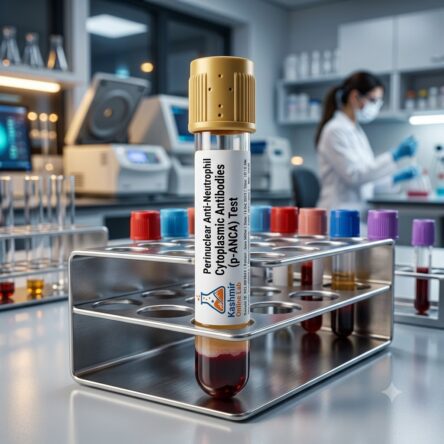 Perinuclear Anti-Neutrophil Cytoplasmic Antibodies (p-ANCA) test