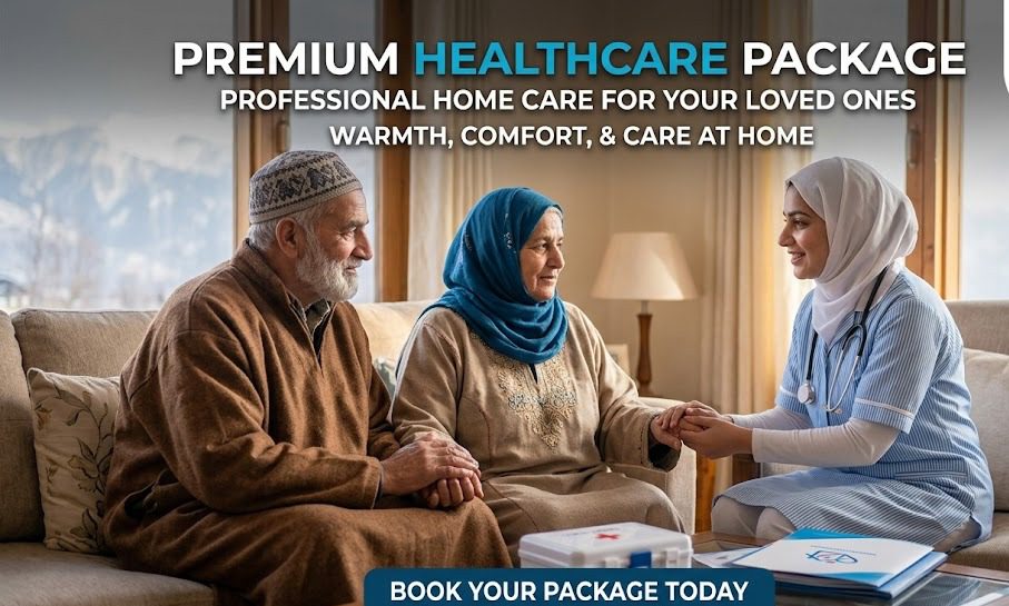 Kashmir Gold: "Care for Parents" Annual Health Checkup 17 elderly care pkg