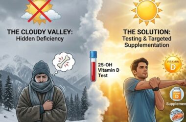 The “Sunshine Vitamin” Problem in a cloudy valley